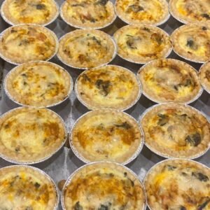 Mini Quiches With Fresh Herbs